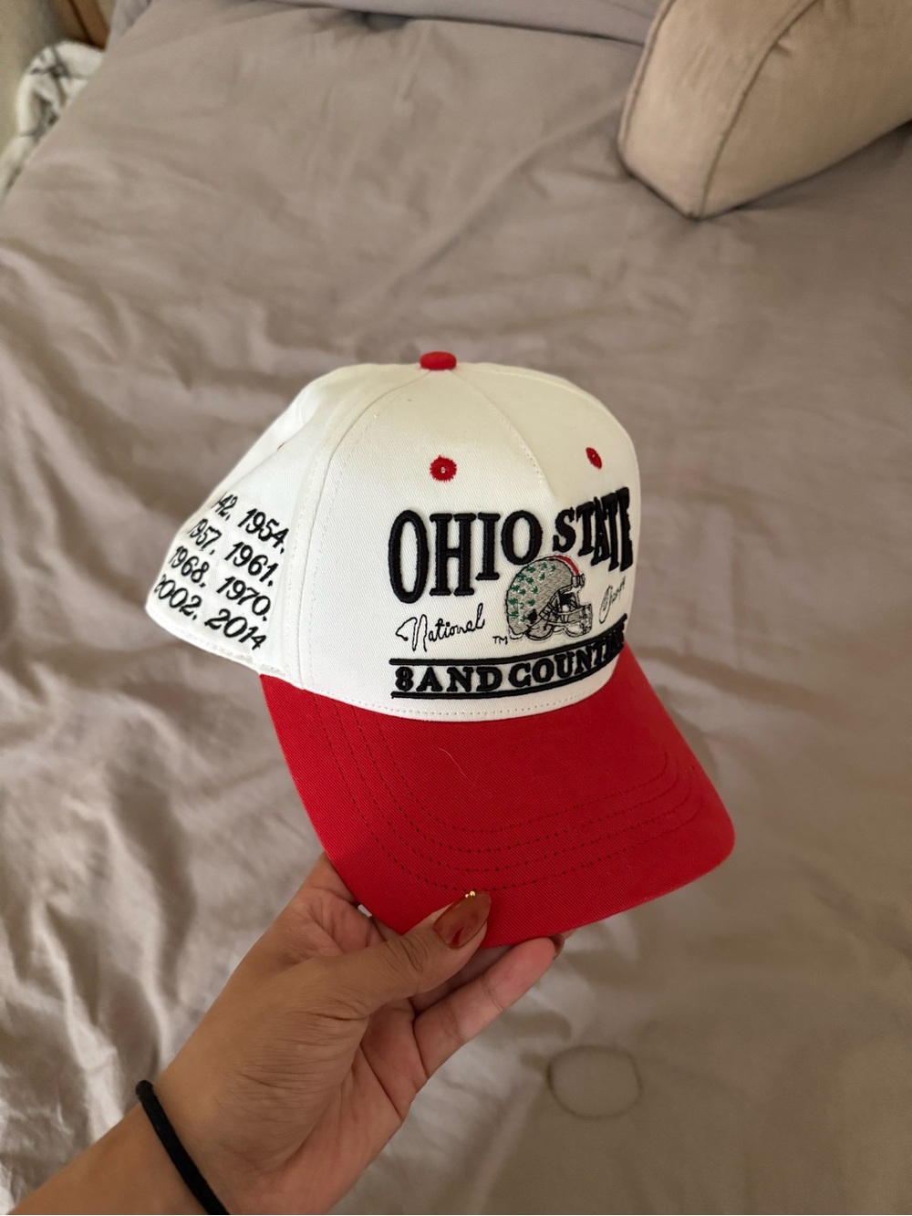 Ohio state buckeyes hat